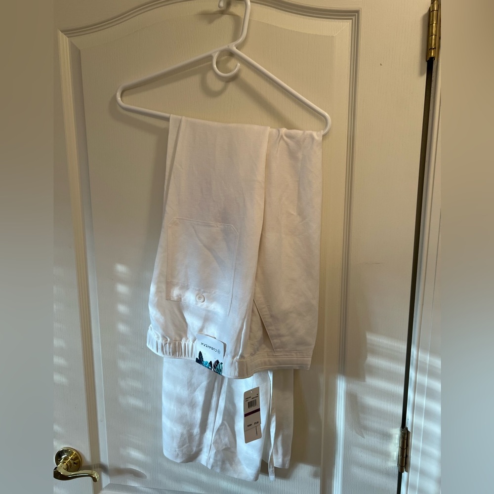 Men White Pants
